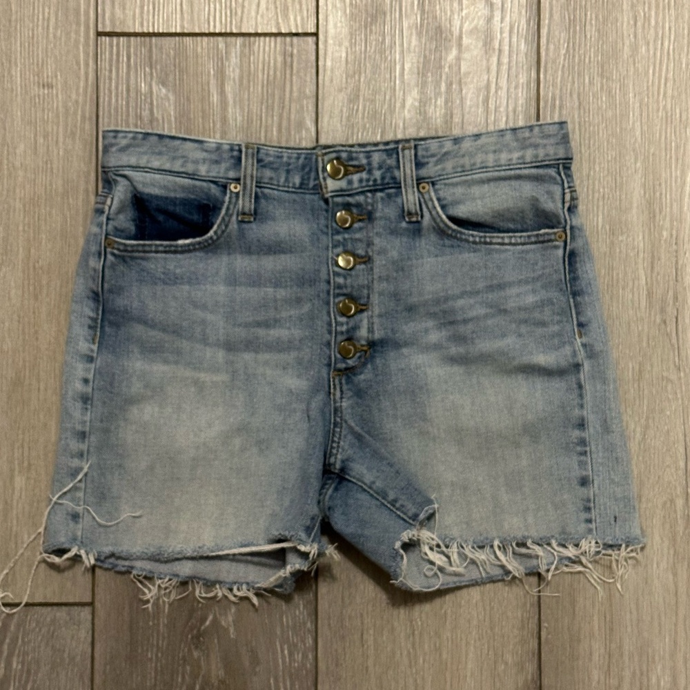Joe's Jeans Denim High-Waisted Button Fly Shorts